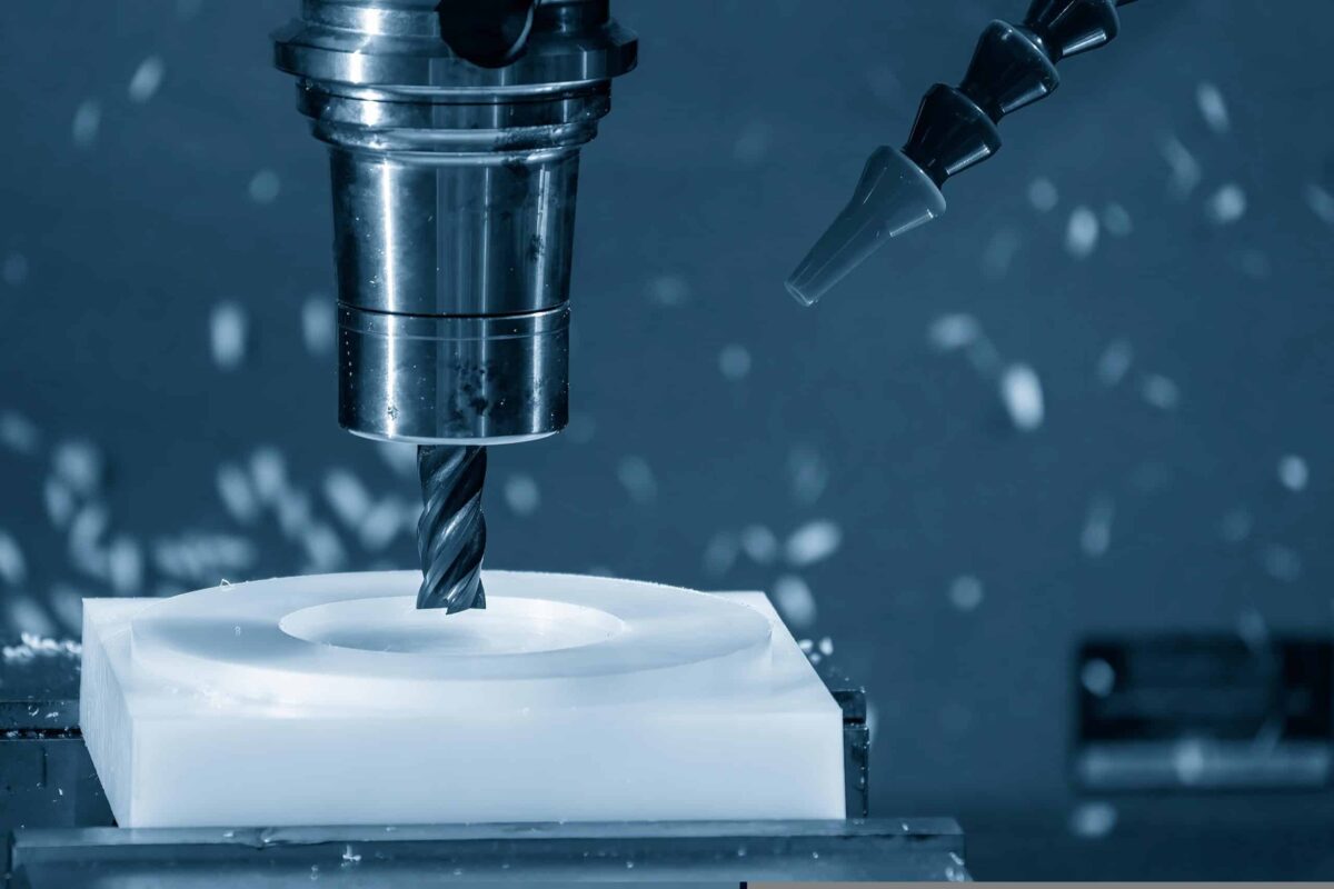 CNC-Zerspanung Kunststoff Kunststoff fräsen