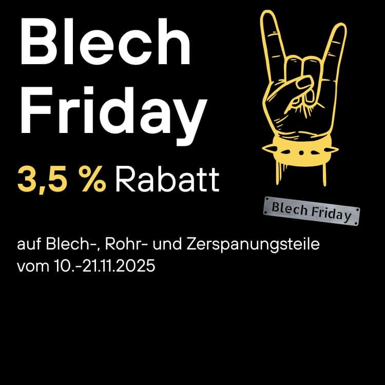 Blech Friday: Vom 10. bis 21. November 2025